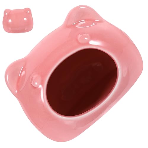 COLLBATH Hamster Keramik Haus Für Kleine Haustiere Als Versteck Und Spielplatz Glatt Und Robust Für Hamster Chinchilla Und Meerschweinchen COLLBATH Hamster Keramik Haus Für Kleine Haustiere Als Versteck Und Spielplatz Glatt Und Robust Für Hamster Chinchilla Und Meerschweinchen von COLLBATH