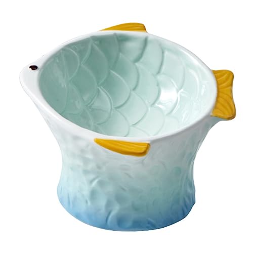 COLLBATH Keramik-katzennapf Mit Rutschfestem Boden Futterspender Und Trinknapf Für Katzen Zentriertes Futterdesign COLLBATH Keramik-katzennapf Mit Rutschfestem Boden Futterspender Und Trinknapf Für Katzen Zentriertes Futterdesign von COLLBATH