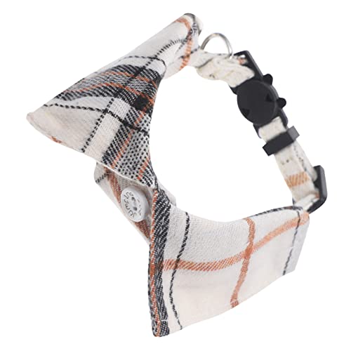 COLLBATH Katzenhalsband Mit Karomuster Und Glöckchen Verstellbares Halsband Für Kätzchen Haustierhalsband Innenbereich COLLBATH Katzenhalsband Mit Karomuster Und Glöckchen Verstellbares Halsband Für Kätzchen Haustierhalsband Innenbereich von COLLBATH