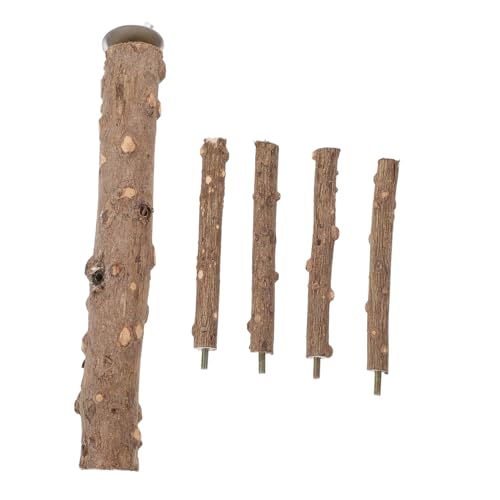 COLLBATH Papageien-Sitzstange Spielzeug aus Holz Vogel-Sitzstange Ständer für Käfig natürliches Holz Vogelspielzeug für Heimvögel COLLBATH Papageien-Sitzstange Spielzeug aus Holz Vogel-Sitzstange Ständer für Käfig natürliches Holz Vogelspielzeug für Heimvögel von COLLBATH