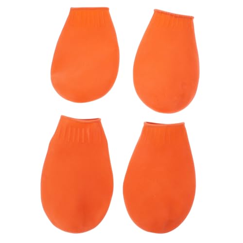 COLLBATH Stiefel Für 4er-Pack Bequeme Haustierschuhe Und Schuhe Für Nicht-Outdoor-aktivitäten M Orange COLLBATH Stiefel Für 4er-Pack Bequeme Haustierschuhe Und Schuhe Für Nicht-Outdoor-aktivitäten M Orange von COLLBATH