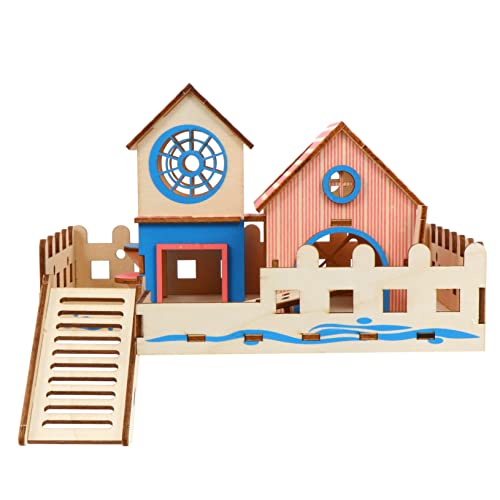 COLLBATH Hamsterleiter Holz Kletterleiter Spielzeug Kleintiere Haustierzubehör Bewegungsergänzung Rennmaus Haus COLLBATH Hamsterleiter Holz Kletterleiter Spielzeug Kleintiere Haustierzubehör Bewegungsergänzung Rennmaus Haus von COLLBATH