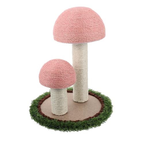 Pilzkatze Klettergerüst Katzenkratzer Hoher Kratzbaum Katzenspielzeug Kratzmatte Für Katzen Katzenzubehör Kratzbaum Für Wohnungskatzen Katzenregale Katzenrad Pole Baumwollseil Rosa COLLBATH Pilzkatze Klettergerüst Katzenkratzer Hoher Kratzbaum Katzenspielzeug Kratzmatte Für Katzen Katzenzubehör Kratzbaum Für Wohnungskatzen Katzenregale Katzenrad Pole Baumwollseil Rosa COLLBATH von COLLBATH