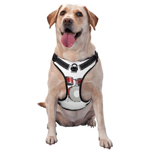 Cooles Schlagzeug-Set für Haustiere, Traktionsweste, Brustgurt, Weste, Geschirr, Outdoor-Hundespaziergänge Cooles Schlagzeug-Set für Haustiere, Traktionsweste, Brustgurt, Weste, Geschirr, Outdoor-Hundespaziergänge von COMAAM
