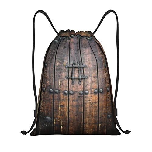 Leichter Rucksack mit Kordelzug, Motiv: Sibirischer Hund, lässiger Rucksack, Sport- und Fitness-Rucksack, Rustikale Holztür, M Leichter Rucksack mit Kordelzug, Motiv: Sibirischer Hund, lässiger Rucksack, Sport- und Fitness-Rucksack, Rustikale Holztür, M von COMAAM