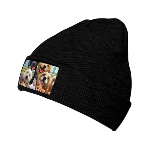 Strickmütze für Hunde aus Wolle, Samt, warm, geeignet für Zuhause oder Outdoor-Aktivitäten Strickmütze für Hunde aus Wolle, Samt, warm, geeignet für Zuhause oder Outdoor-Aktivitäten von COMAAM