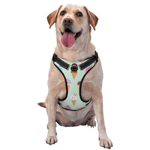 Traction Vest für Haustiere, mit Eiswaffeln, Brustgurt, Geschirr für den Außenbereich, mit dem Hund Traction Vest für Haustiere, mit Eiswaffeln, Brustgurt, Geschirr für den Außenbereich, mit dem Hund von COMAAM