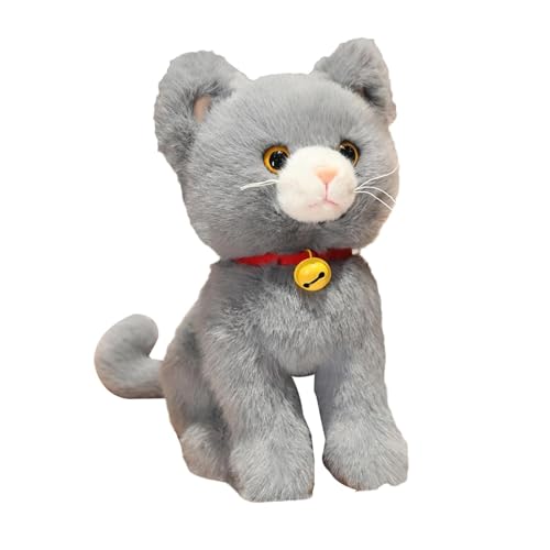 COMFOLIVING 27 cm Große Plüschkatze Mit Niedlichem Aussehen | Beruhigendes Plüschtier-Kissenspielzeug, Katzenplüschpuppen,Plüschtierspielzeug Für Geburtstag, Ostern, Weihnachten, Männer Und Frauen COMFOLIVING 27 cm Große Plüschkatze Mit Niedlichem Aussehen | Beruhigendes Plüschtier-Kissenspielzeug, Katzenplüschpuppen,Plüschtierspielzeug Für Geburtstag, Ostern, Weihnachten, Männer Und Frauen von COMFOLIVING