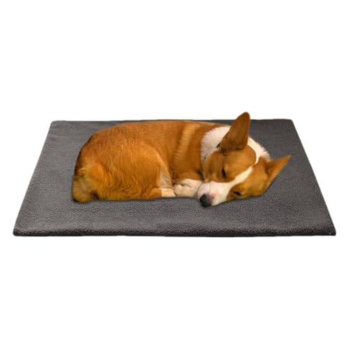 COMFOLIVING Heizendes Katzenbett, 3-lagiges Haustier-Heizkissen, thermisches Katzenwärmbett, waschbar, extra warm, wärmend, Haustiermatte für reflektiert Körperwärme, Outdoor-Isolierung von COMFOLIVING
