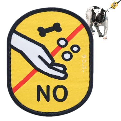 COMFOLIVING Soziale Identitätsaufkleber Hund Aufkleber Soziale Anerkennung für Hund Transparenter Aufdruck, bunte soziale Aufkleber für Haustiere Dekorativ, tragbar von COMFOLIVING