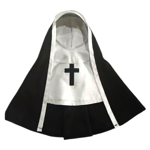 Halloween-Hundekostüm – Halloween-Kostüm Für Hunde | Lustiges Cosplay-Nonnenkostüm | Rollenspiel-Hundekostüme | Kostüm Halloween Chien | Niedliches Haustierkostüm Für Kleine Und Mittelgroße Katzen Und von COMFOLIVING