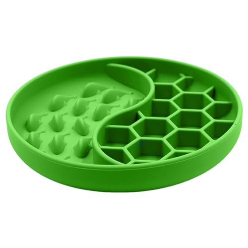 Hunde-Puzzle-Futterspender, Hunde-Puzzle-Spielzeug, rutschfester Welpen-Leckerli-Spender, langsamer Futternapf, Hundespielzeug, Haustiernapf für Langeweile, verhindert Ersticken und gesundes Essen von COMFOLIVING