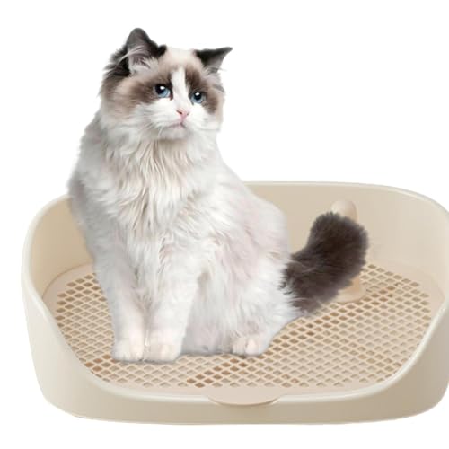 Hundetoilette – Welpen-Pad-Halter mit Schutzwand | Innovative Katzentoilette | Pet Pee Tray, Mehrzweck-Katzentoilette, leicht zu reinigen, Katzentoiletten | Urinierunterlage für das Töpfchentraining f Hundetoilette – Welpen-Pad-Halter mit Schutzwand | Innovative Katzentoilette | Pet Pee Tray, Mehrzweck-Katzentoilette, leicht zu reinigen, Katzentoiletten | Urinierunterlage für das Töpfchentraining f von COMFOLIVING