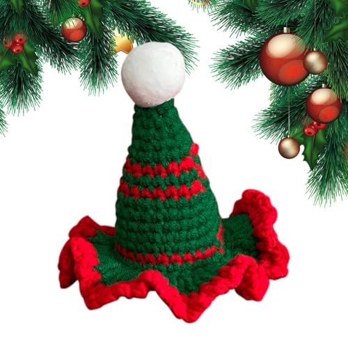 Katzenmützen - Weihnachtsmütze | Weihnachts-Partyhüte für Katzen | Niedliche Weihnachtsmützen-Hundekostüme mit leuchtenden Farben | Gestrickte Weihnachtsmütze | Weiches und gemütliches Welpenkostüm fü Katzenmützen - Weihnachtsmütze | Weihnachts-Partyhüte für Katzen | Niedliche Weihnachtsmützen-Hundekostüme mit leuchtenden Farben | Gestrickte Weihnachtsmütze | Weiches und gemütliches Welpenkostüm fü von COMFOLIVING