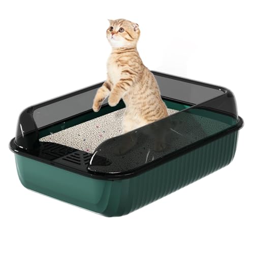 Katzentoilette - Katzentoilette | Katzentablett | Katzentoilette | KatzentoiletteGroße Katzentoilette Mit Streuschutz | Oben Offene Haustiertoilette, Hohe Katzenkotbox Für Kleine Und Große Katzen Katzentoilette - Katzentoilette | Katzentablett | Katzentoilette | KatzentoiletteGroße Katzentoilette Mit Streuschutz | Oben Offene Haustiertoilette, Hohe Katzenkotbox Für Kleine Und Große Katzen von COMFOLIVING