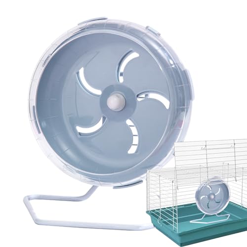 Silent Hamster Wheel Syrian Großes, ziemlich sicheres Rennmäusenrad mit Ständer, gesundheitsfreundliches, geräuschloses Laufhamsterrad, langlebiges Rattenrad für Hamster oder andere Kleintier Silent Hamster Wheel Syrian Großes, ziemlich sicheres Rennmäusenrad mit Ständer, gesundheitsfreundliches, geräuschloses Laufhamsterrad, langlebiges Rattenrad für Hamster oder andere Kleintier von COMFOLIVING