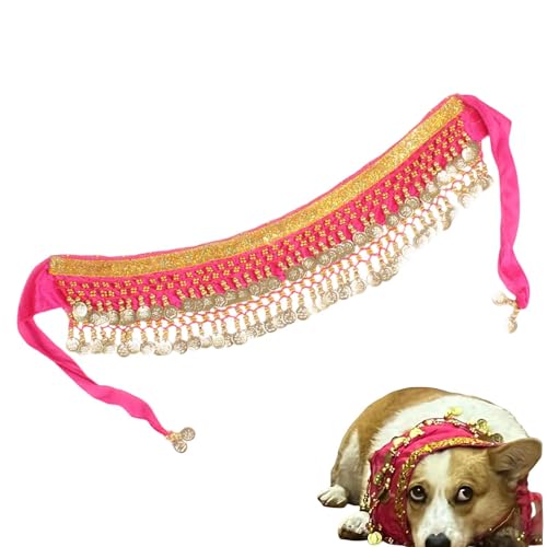 Tanzrock Für Hunde - Hunde-Taillenkette-Hintern-Kleidung -Haustierkostüme Für Hunde,Bequemer, Lustiger Hunde-Wickelrock Mit Pailletten-Münze Für Kleine Und Mittelgroße Hunde Tanzrock Für Hunde - Hunde-Taillenkette-Hintern-Kleidung -Haustierkostüme Für Hunde,Bequemer, Lustiger Hunde-Wickelrock Mit Pailletten-Münze Für Kleine Und Mittelgroße Hunde von COMFOLIVING