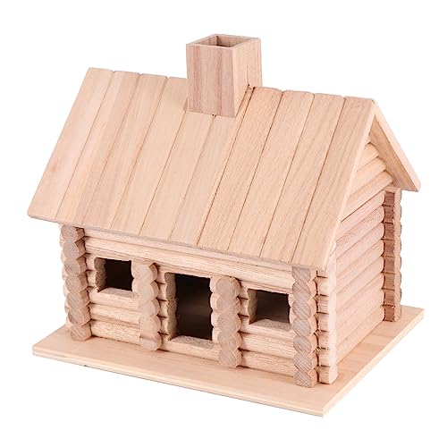 COMNESTBI Holz Vogelhaus für Kreatives Dekoratives Nistkästchen aus Holz für Garten für Kanarienvögel Papageien und Andere Kleine Montieren Holzfarbe COMNESTBI Holz Vogelhaus für Kreatives Dekoratives Nistkästchen aus Holz für Garten für Kanarienvögel Papageien und Andere Kleine Montieren Holzfarbe von COMNESTBI