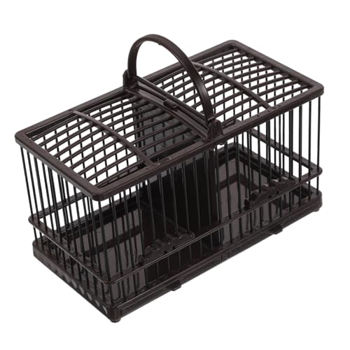 COMNESTBI Transportkäfig für Kleintiere Leichter und Tragbarer Hamsterkäfig mit Elegantem Design für Reisen und Heimdekoration für Kleine Haustiere und Outdoor Aktivitäten COMNESTBI Transportkäfig für Kleintiere Leichter und Tragbarer Hamsterkäfig mit Elegantem Design für Reisen und Heimdekoration für Kleine Haustiere und Outdoor Aktivitäten von COMNESTBI