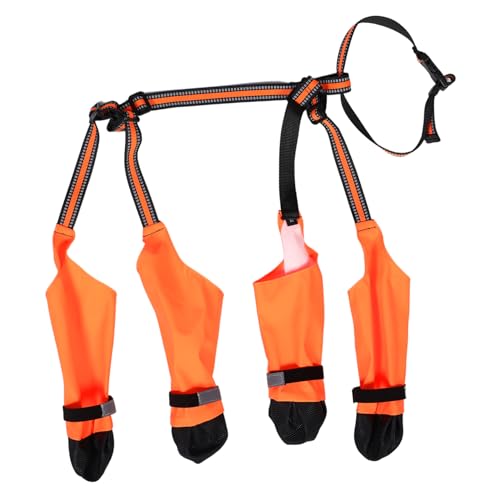 COMPUKAS 1 Set Outdoor-hundeschuhe: rutschfeste Sohle, Wasserabweisendes Design, Pfotenschutz – Bequeme Haustierstiefel Wandern Bei Regen Und Schnee COMPUKAS 1 Set Outdoor-hundeschuhe: rutschfeste Sohle, Wasserabweisendes Design, Pfotenschutz – Bequeme Haustierstiefel Wandern Bei Regen Und Schnee von COMPUKAS