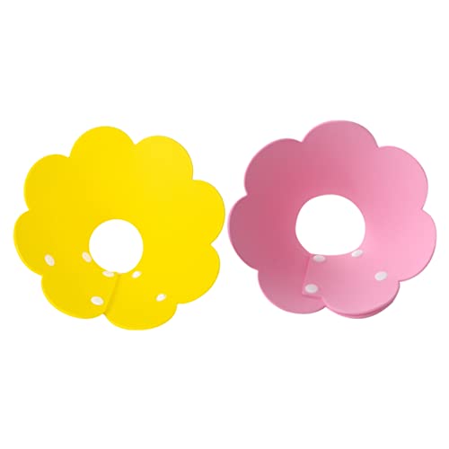COMPUKAS 2 Stück Haustierbedarf Katze rosa Katzenbandana weibliches Katzenhalsband Katzenkrawatte Haustierhalskragen Halskragen für Haustiere Anti-Biss-Kreis Anti-Leck-Kragen Yellow COMPUKAS 2 Stück Haustierbedarf Katze rosa Katzenbandana weibliches Katzenhalsband Katzenkrawatte Haustierhalskragen Halskragen für Haustiere Anti-Biss-Kreis Anti-Leck-Kragen Yellow von COMPUKAS