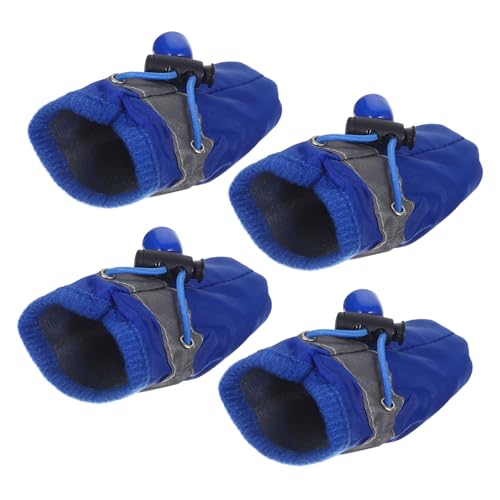 COMPUKAS 4 Stück wasserdichte Hundeschuhe für Kleine bis Mittelgroße Hunde Xs Blau Allwetter für Outdoor Aktivitäten Atmungsaktive und rutschfeste Sohlen Pfotenschutz für Hunde COMPUKAS 4 Stück wasserdichte Hundeschuhe für Kleine bis Mittelgroße Hunde Xs Blau Allwetter für Outdoor Aktivitäten Atmungsaktive und rutschfeste Sohlen Pfotenschutz für Hunde von COMPUKAS