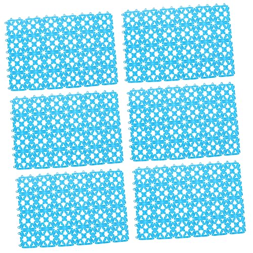 COMPUKAS 6 Stück Teiliges rutschfeste Kunststoff Fußmatten für Badezimmer und Haustierkäfig Spülmaschinenfest Verschleißfest Kompakt als Bodenschutz für Kleine Tiere und Nasse Bereiche COMPUKAS 6 Stück Teiliges rutschfeste Kunststoff Fußmatten für Badezimmer und Haustierkäfig Spülmaschinenfest Verschleißfest Kompakt als Bodenschutz für Kleine Tiere und Nasse Bereiche von COMPUKAS