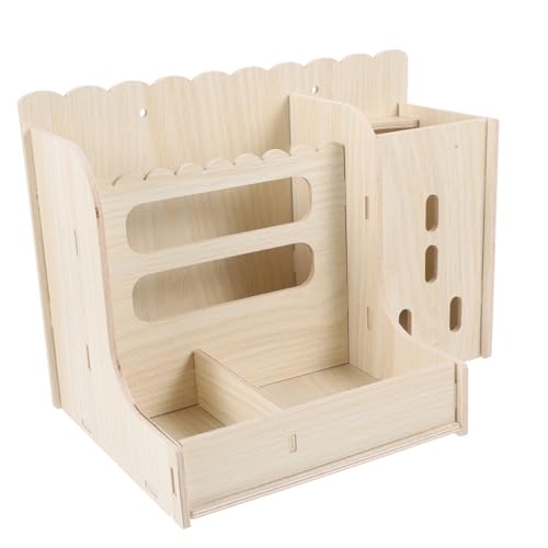 COMPUKAS Mehrzweck Holz Futterhalter Futterraufe und Napf für Kaninchen Meerschweinchen Hamster Verschleißfest Tragbar Leicht zu Reinigen Sicher für Kleintiere COMPUKAS Mehrzweck Holz Futterhalter Futterraufe und Napf für Kaninchen Meerschweinchen Hamster Verschleißfest Tragbar Leicht zu Reinigen Sicher für Kleintiere von COMPUKAS