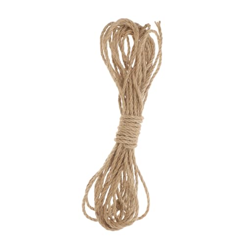 COMPUKAS Natürliche Sisal Kratzsäule Seil DIY Katzen Kletterbaum Zubehör Flexibel Montagefreundlich für Katzen Spiel und Home Decor von COMPUKAS