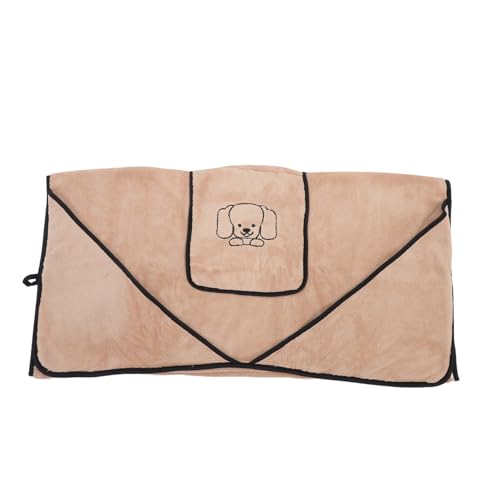 COMPUKAS Superabsorbierendes Hundetrockentuch Korallenfleece mit Handtaschen Schnelltrocknend und Saugfähig für Kleine Mittlere und Große Hunde für Dusche Bad und Outdoor Einsatz COMPUKAS Superabsorbierendes Hundetrockentuch Korallenfleece mit Handtaschen Schnelltrocknend und Saugfähig für Kleine Mittlere und Große Hunde für Dusche Bad und Outdoor Einsatz von COMPUKAS