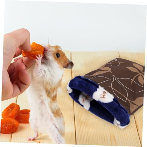COMPUKAS Warmer Schlafsack für Kleine Haustiere Nest für Hamster und Meerschweinchen Leichte Wickeldecke Zufällige Farbe Kuscheliges Tierbett COMPUKAS Warmer Schlafsack für Kleine Haustiere Nest für Hamster und Meerschweinchen Leichte Wickeldecke Zufällige Farbe Kuscheliges Tierbett von COMPUKAS