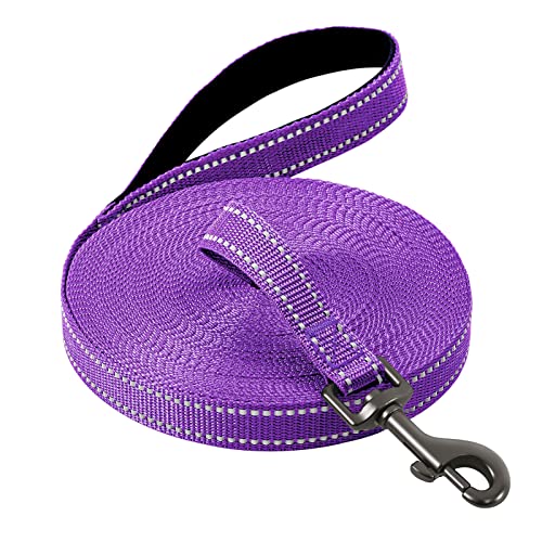 COMSLE Lange Leinen für Hundetraining, 5 m/10 m/15 m/20 m starke extra lange Leine Hundeleine mit Griff, leichte Nylon-Welpen-Trainingsleine, Camping, Spielen im Freien COMSLE Lange Leinen für Hundetraining, 5 m/10 m/15 m/20 m starke extra lange Leine Hundeleine mit Griff, leichte Nylon-Welpen-Trainingsleine, Camping, Spielen im Freien von COMSLE