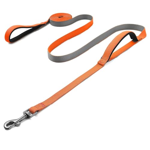 COMSLE Schleppleine für Hunde, 1.5m / 3m / 5m Robuste Lange Hundeleine Reflektierend Trainingsleine mit Gepolsterter Griff und handschlaufe, Ausbildungsleine für Kleine bis Große Hunde COMSLE Schleppleine für Hunde, 1.5m / 3m / 5m Robuste Lange Hundeleine Reflektierend Trainingsleine mit Gepolsterter Griff und handschlaufe, Ausbildungsleine für Kleine bis Große Hunde von COMSLE