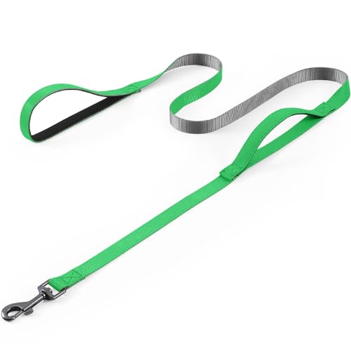 COMSLE Schleppleine für Hunde, 1.5m / 3m / 5m Robuste Lange Hundeleine Reflektierend Trainingsleine mit Gepolsterter Griff und handschlaufe, Ausbildungsleine für Kleine bis Große Hunde COMSLE Schleppleine für Hunde, 1.5m / 3m / 5m Robuste Lange Hundeleine Reflektierend Trainingsleine mit Gepolsterter Griff und handschlaufe, Ausbildungsleine für Kleine bis Große Hunde von COMSLE
