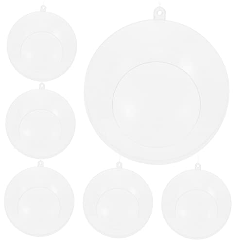 CONGARTENO 6 Stück Kugel Pflanzenhalter Transparent Luftpflanzen Halterung Dekorativer Sukkulenten Display Behälter für Zuhause Büro Hochzeit Party von CONGARTENO