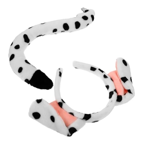 CONGARTENO Hundekostüm Set mit Süßem Hundeohren Stirnband und Passendem Tierisches Cosplay zubehör für Party Geburtstag und Karneval Leicht Tragbar und Detailreich Gestaltet CONGARTENO Hundekostüm Set mit Süßem Hundeohren Stirnband und Passendem Tierisches Cosplay zubehör für Party Geburtstag und Karneval Leicht Tragbar und Detailreich Gestaltet von CONGARTENO