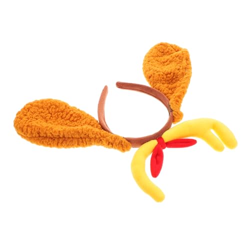 CONGARTENO Hundekostüm Stirnband Mit Knochenakzent Verstellbares Haustier-Haarband Für Halloween Und Weihnachten Bequemes Und Weiches Cosplay-zubehör Für Kleine Hunde Charmantes Design von CONGARTENO