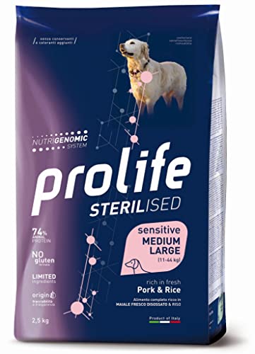 Prolife Grain Free sterilisiertes Tierarztprodukt Med/Lar Schwein 2,5 kg von Prolife