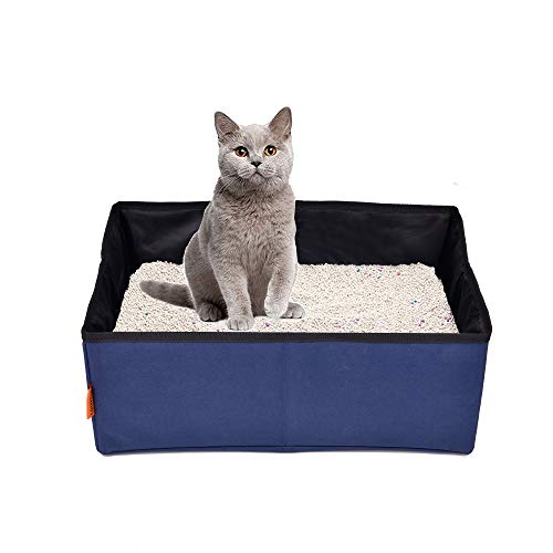 ConVELIFE Faltbare Faltbare Katzentoilette Hundekot-Box Wasserdicht Material von CONVELIFE