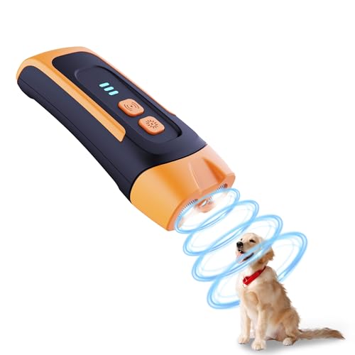 COODAY Antibell für Hunde, Wiederaufladbares Antibell für Kleine Mittel Große Hunde, Sicher Hundebellen Stoppen, Ultraschall Hunde Anti Bellen, Tragbar für den Innen- und Außenbereich COODAY Antibell für Hunde, Wiederaufladbares Antibell für Kleine Mittel Große Hunde, Sicher Hundebellen Stoppen, Ultraschall Hunde Anti Bellen, Tragbar für den Innen- und Außenbereich von COODAY
