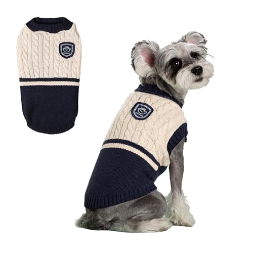 COOHAMS Hunde-Winterpullover, Blau, Größe M COOHAMS Hunde-Winterpullover, Blau, Größe M von COOHAMS