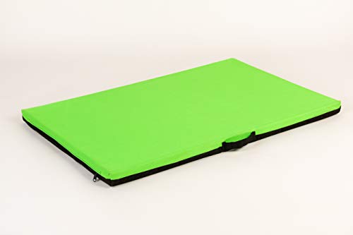 COOL PET Hundematratzen, 5cm Dicke Schaumstoffplatte, Oxford 600D Textilie mit PVC-Anstrich, Größe 2XL-89x62cm, Farbe neon grün COOL PET Hundematratzen, 5cm Dicke Schaumstoffplatte, Oxford 600D Textilie mit PVC-Anstrich, Größe 2XL-89x62cm, Farbe neon grün von COOL PET
