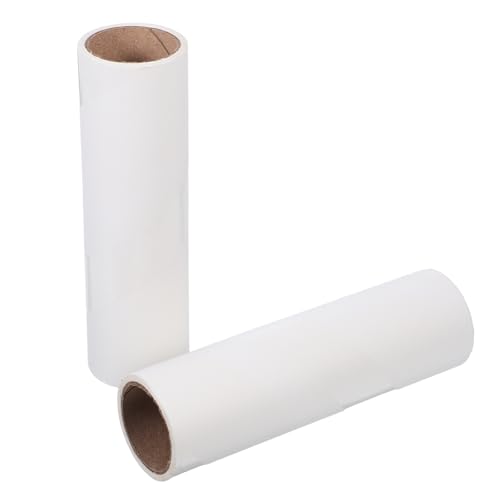 COOLHIYA 2 Rollen klebriger Fusselrollen-Ersatz: Nachfüllpackungen für Tierhaarentferner für Kleidung und Möbel – Klebe-Nachfüllpackungen für die Kleidungspflege, 60 Blatt/Rolle COOLHIYA 2 Rollen klebriger Fusselrollen-Ersatz: Nachfüllpackungen für Tierhaarentferner für Kleidung und Möbel – Klebe-Nachfüllpackungen für die Kleidungspflege, 60 Blatt/Rolle von COOLHIYA