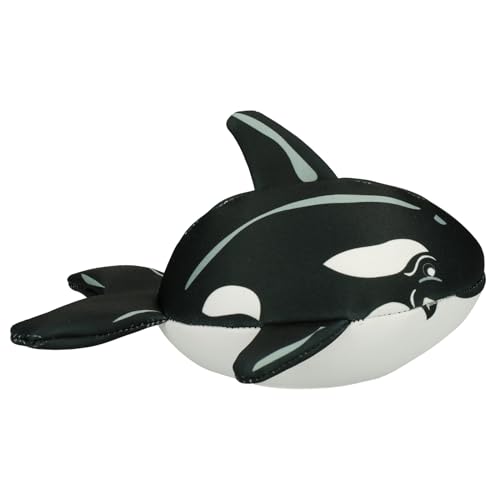 Coolpets Wally der Wal - Schwimmendes Hundespielzeug - Apportierspielzeug mit Quietscher - Recyceltes Material - Verhindert Austrocknung - 22 cm von CoolPets