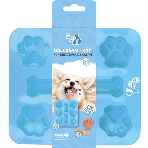 Coolpets Dog Ice Mix I Verschiedene Sorten I Hundeeis (Eisförmchen, 2X Eisform) von Coolpets