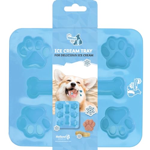 Coolpets Dog Ice Mix I Verschiedene Sorten I Hundeeis (Eisförmchen, 2X Eisform) von COOLPETS
