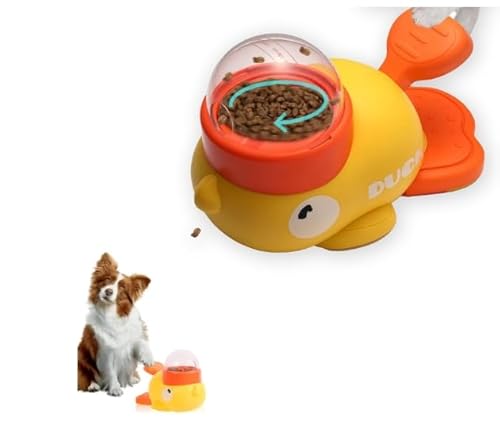 COONE Entenform Hund Slow Feeder Spielzeug für Haustier Futterspender Katzen Hund Interaktion Leckerlis Futterspender für Anreicherung und Unterhaltung COONE Entenform Hund Slow Feeder Spielzeug für Haustier Futterspender Katzen Hund Interaktion Leckerlis Futterspender für Anreicherung und Unterhaltung von COONE