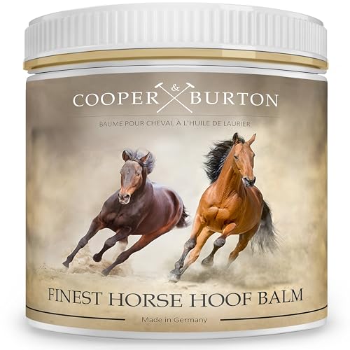 COOPER & BURTON Hufbalsam huffett für Pferde | Hufpflege mit natürlichen Ölen für gesunde Hufe 500ml | Fördert Hufwachstum & schützt vor Rissen | Intensive Feuchtigkeit für Pferdehufe COOPER & BURTON Hufbalsam huffett für Pferde | Hufpflege mit natürlichen Ölen für gesunde Hufe 500ml | Fördert Hufwachstum & schützt vor Rissen | Intensive Feuchtigkeit für Pferdehufe von COOPER & BURTON