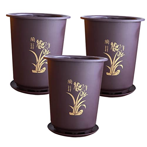 COOPHYA 3 Sätze Orchideentopf dekorativer Pflanzer Pflanzgefäße Mini-Pflanztöpfe Kinderzimmer Töpfe Gartendekor Orchid Pot genschenkideen Orchideentöpfe Töpfe für Zimmerpflanzen Plastik COOPHYA 3 Sätze Orchideentopf dekorativer Pflanzer Pflanzgefäße Mini-Pflanztöpfe Kinderzimmer Töpfe Gartendekor Orchid Pot genschenkideen Orchideentöpfe Töpfe für Zimmerpflanzen Plastik von COOPHYA