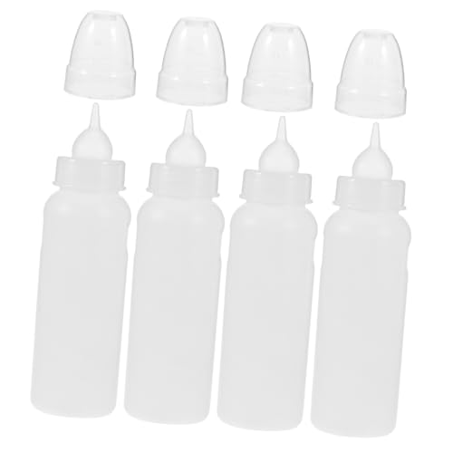 COOPHYA 4 Stück Tierfütterungsflaschen Schaffütterer Ziegenflaschenfütterer Haustier Saugflasche Milchflasche Für Kühe Rinder Medizinfütterer Rinder Saugflasche Kälberfütterungsflasche von COOPHYA